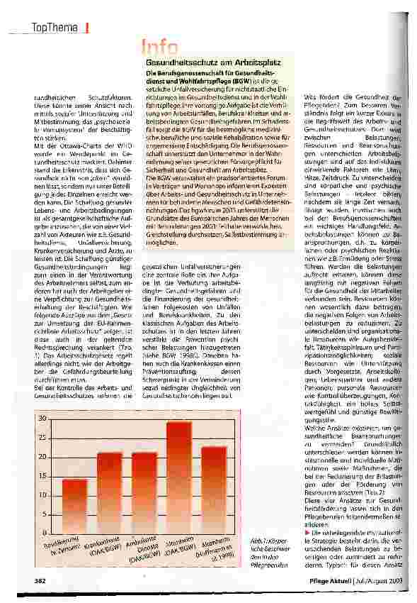 Vorschauseite 3: Arbeitsund Gesundheitsschutz