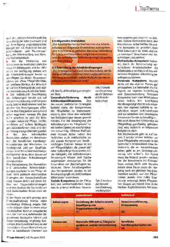 Vorschauseite 4: Arbeitsund Gesundheitsschutz