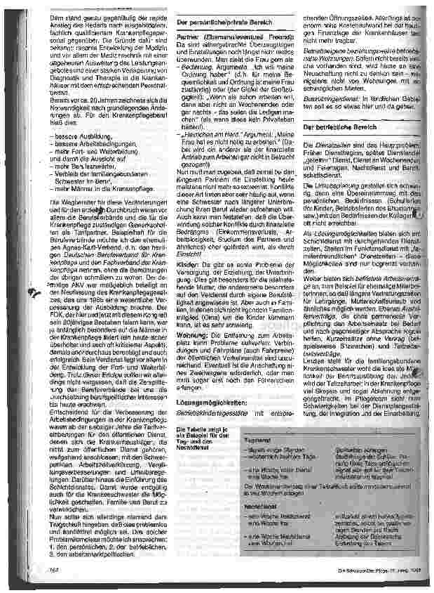 Vorschauseite 2: Die familiengebundene Krankenschwester in der Krankenhauspflege