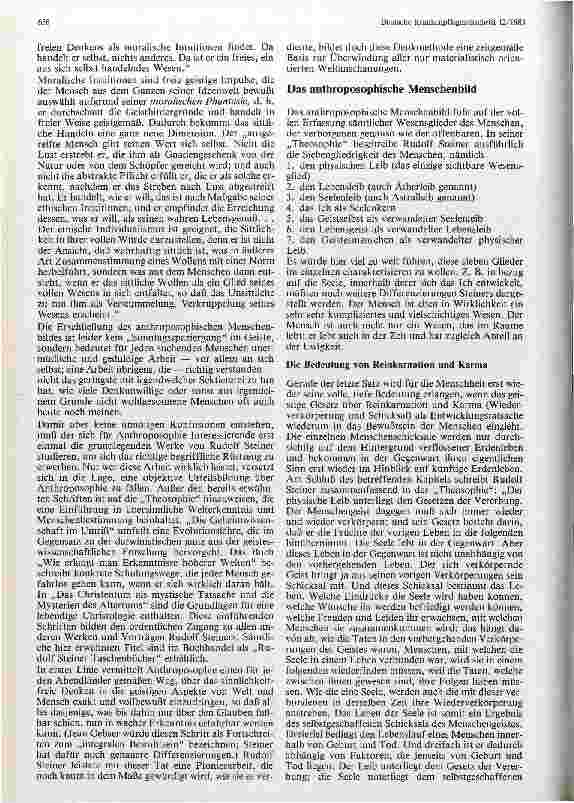 Vorschauseite 2: Krankenpflege aus anthroposophischer Sicht - eine Alternative?