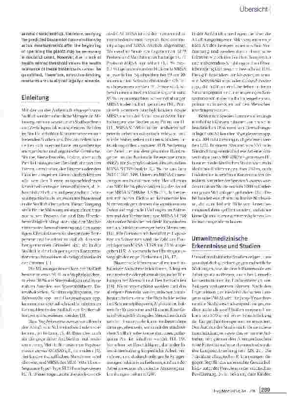 Vorschauseite 2: Umweltmedizinische Bewertung von Bioaerosol-Immissionen in der Nachbarschaft von Tierhaltungsanlagen