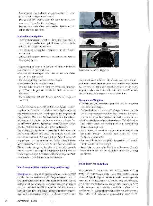 Vorschauseite 3: Trauer in Palliative Care: Wie können Fachpersonen trauernde Menschen hilfreich begleiten?