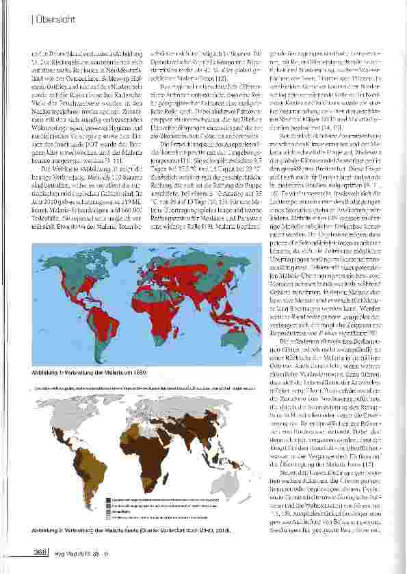 Vorschauseite 3: Malaria - nur ein Problem der Tropen?