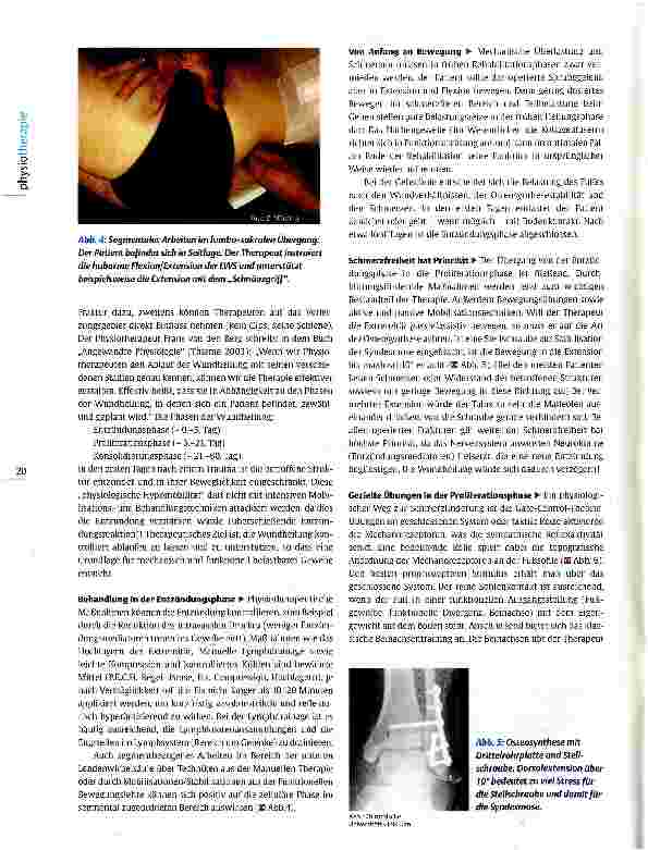 Vorschauseite 3: Physiotherapie bei Sprunggelenkfrakturen Weber A, B und C funktionell behandeln