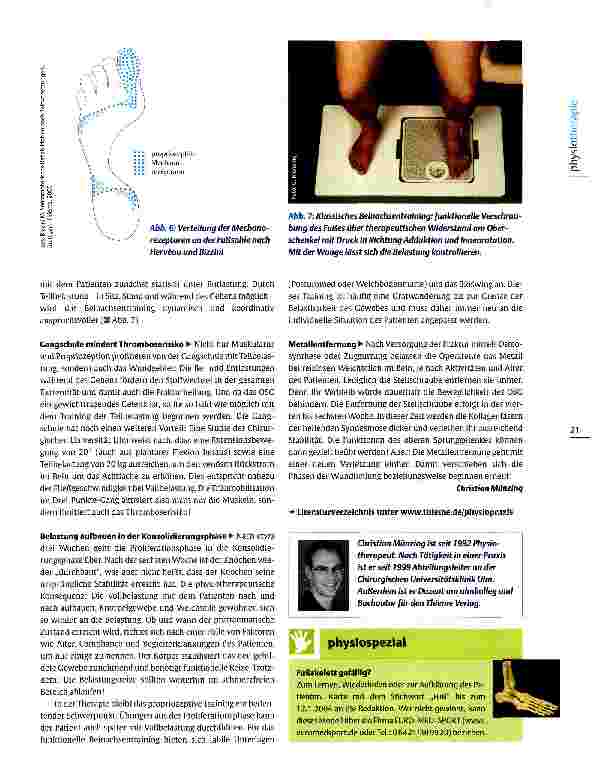 Vorschauseite 4: Physiotherapie bei Sprunggelenkfrakturen Weber A, B und C funktionell behandeln