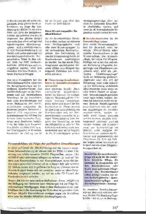 Vorschauseite 2: Und täglich grüßt der Stellenabbau?