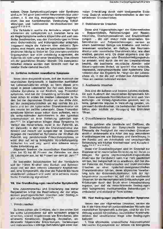 Vorschauseite 3: Entstehung und Formen neurotischer und psychosomatischer Symptome