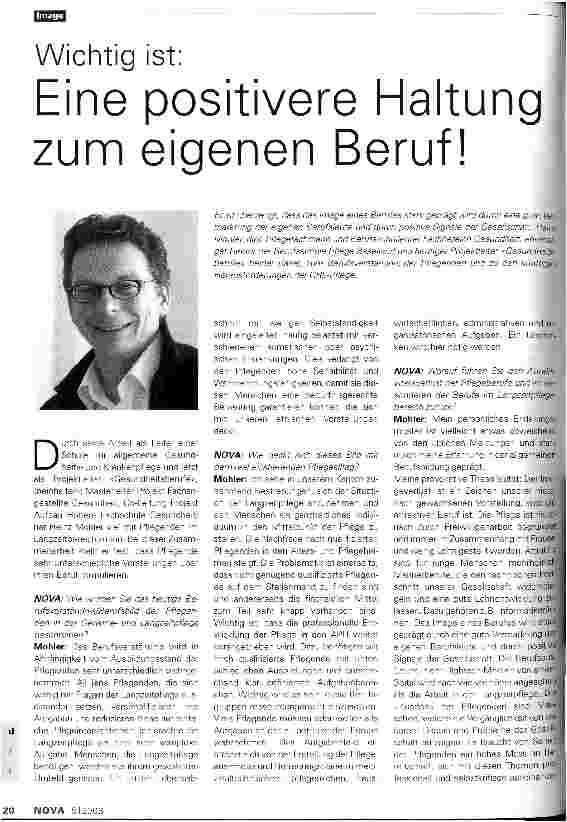 Vorschauseite 1: Eine positivere Haltung zum eigenen Beruf!