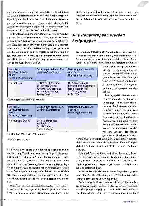 Vorschauseite 3: Sozialarbeit hat einen Preis Gerechte innerbetriebliche Leistungsverrechnung mit den Fallgruppen der Sozialarbeit (FdS)