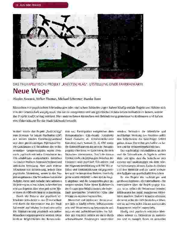 Vorschauseite 1: Neue Wege