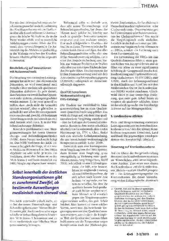 Vorschauseite 6: Versichertenorientierte Krankenhausversorgung