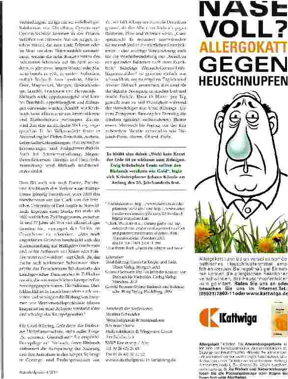 Vorschauseite 2: Für neue Erkenntnisse zurück zu den Wurzeln