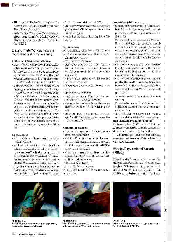 Vorschauseite 3: PFLEGELEXIKON-DIE SERIE ZUM SAMMELN Versorgungsmöglichkeiten in verschiedenen Wundstadien, Teil 4
