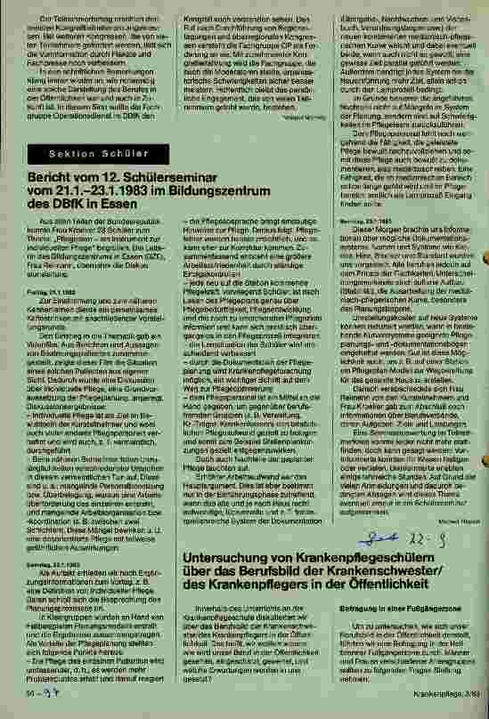 Vorschauseite 2: Operationsdienst zwischen Anspruch und Wirklichkeit