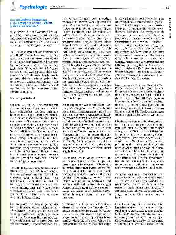 Vorschauseite 2: Koma