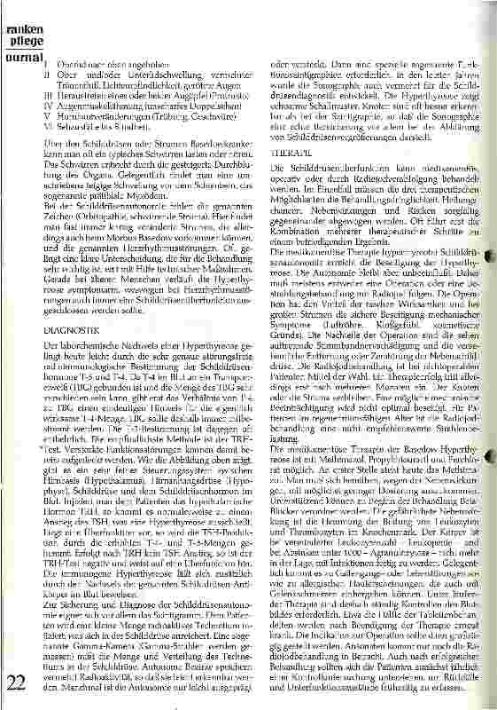 Vorschauseite 2: Klinik und Therapie der Hyperthyreose