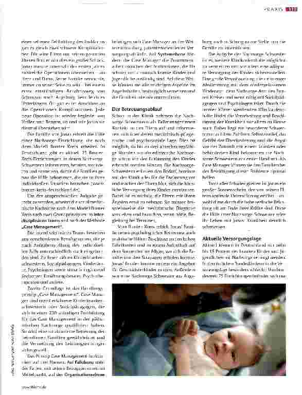 Vorschauseite 2: Vom Krankenhaus ins Kinderzimmer