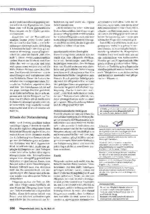 Vorschauseite 3: Pflegebeziehung in Balance