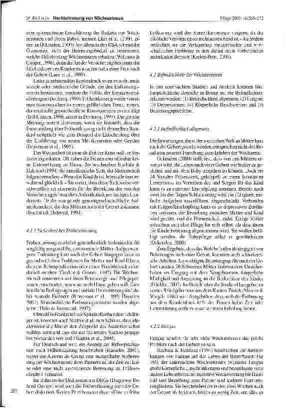 Vorschauseite 3: Nachbetreuung von Wöchnerinnen