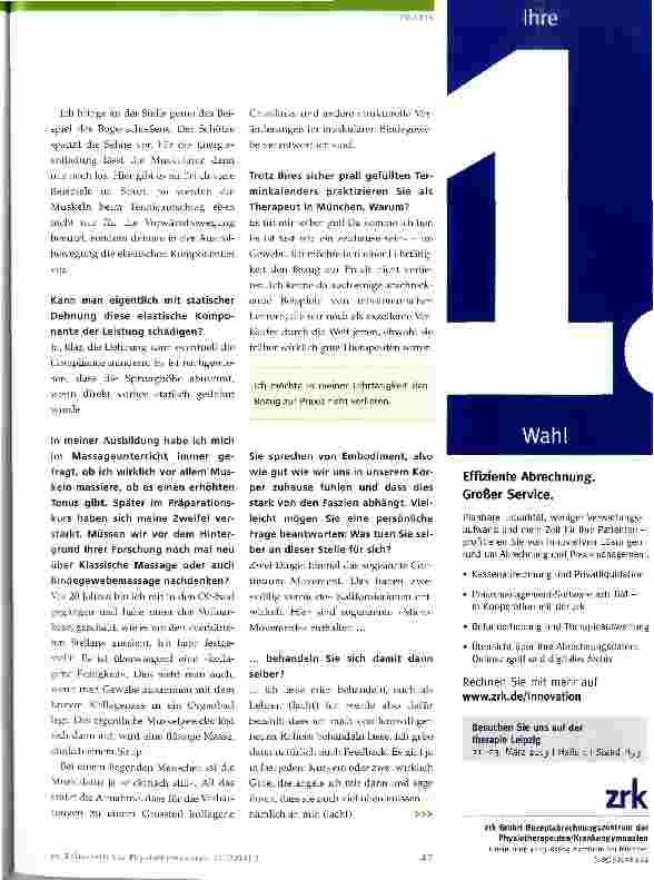 Vorschauseite 4: Wahrheitssuche statt Bestätigung von Vorhergesehenem