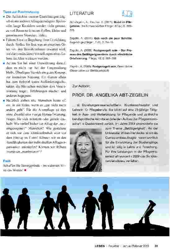 Vorschauseite 3: „Beweggründe statt Mobilisationsübungen