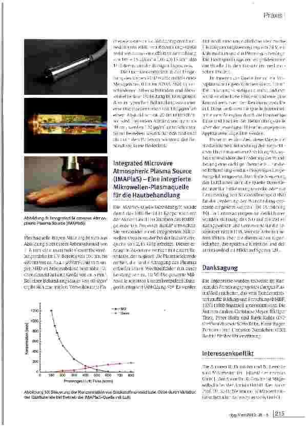 Vorschauseite 4: Plasmaquellen für biomedizinische Applikationen