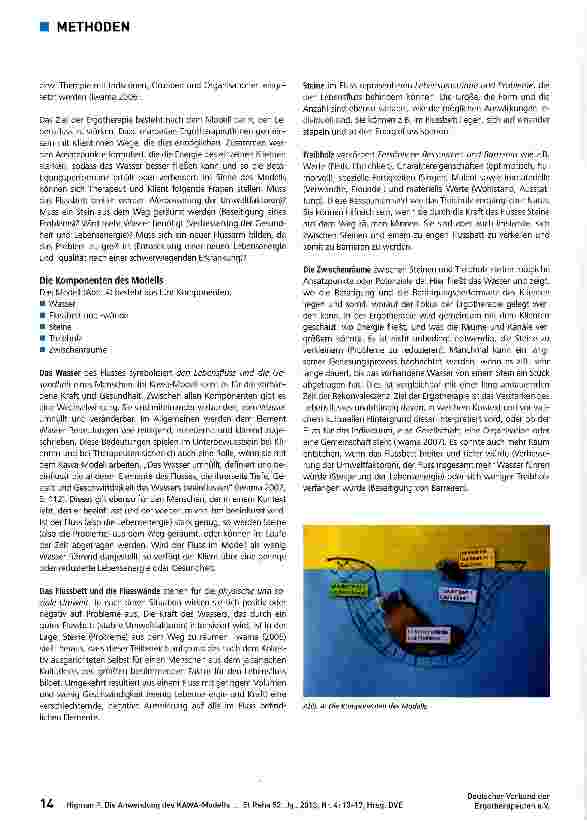 Vorschauseite 2: Die Anwendung des Kawa-Modells als Grundlage eines Erstgesprächs bei Klientinnen mit chronischen Schmerzen