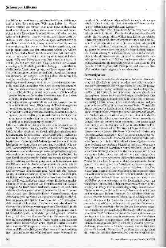 Vorschauseite 4: Ehrfurcht vor dem Leben Gedanken zur Ethik Albert Schweitzers