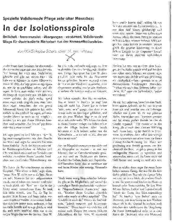 Vorschauseite 1: In der Isolationsspirale 4. Teil