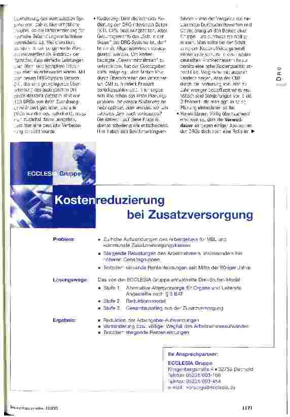 Vorschauseite 3: DRG-Start 2004 ein Blindflug? Einflussfaktoren und Auswirkungen strategischer Überlegungen auf das DRG-Budget 2004