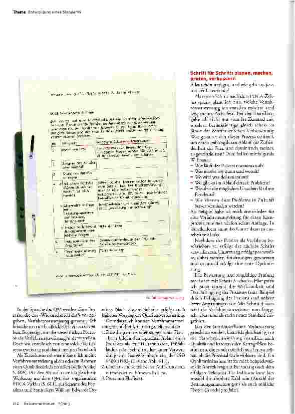 Vorschauseite 3: Wie entwickle ich (m)einen Standard?