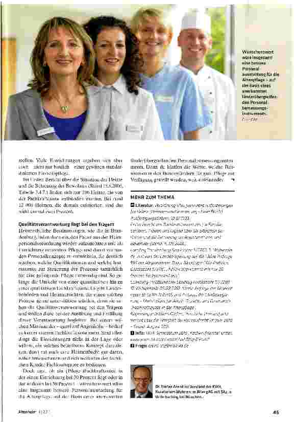 Vorschauseite 4: Qualitätsmaßstab oder Sackgasse?