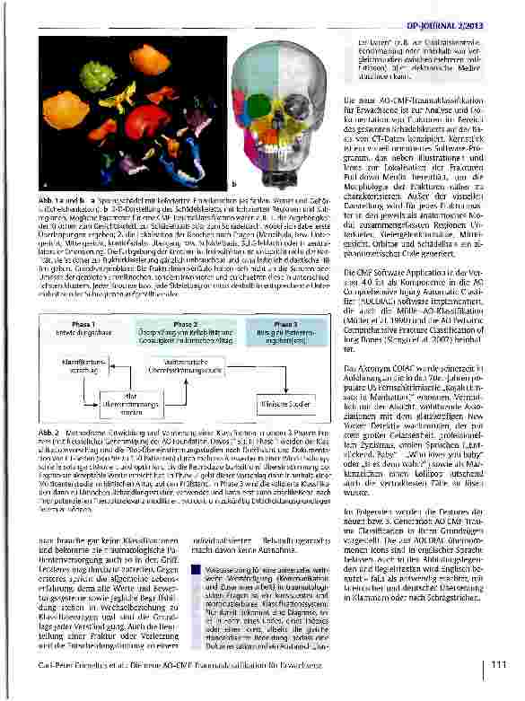 Vorschauseite 3: Die neue AO-CMF-Traumaldassifikation für Erwachsene -Überblick, Präzisions-Level und anatomische Module für Unterkiefer, Kiefergelenkfortsätze, Mittelgesicht und Orbita