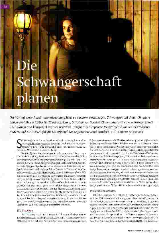 Vorschauseite 1: Die Schwangerschaft planen