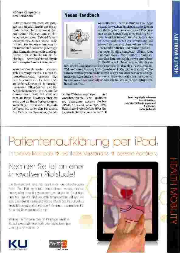 Vorschauseite 2: Austausch im Mobility-Sektor
