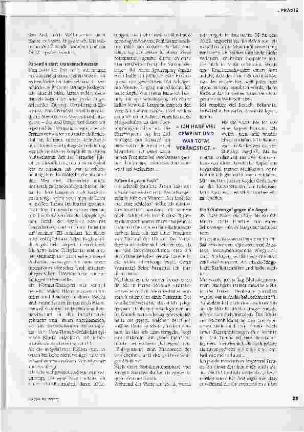 Vorschauseite 2: Verdammt! Warum ich?Herz-OP aus Patientensicht: Eine Krankenschwester erzählt