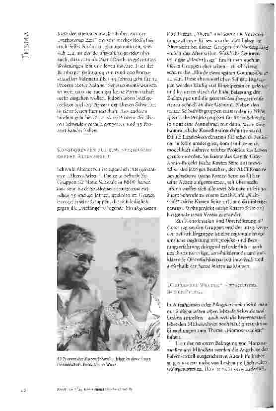 Vorschauseite 2: ALT UND SCHWUL