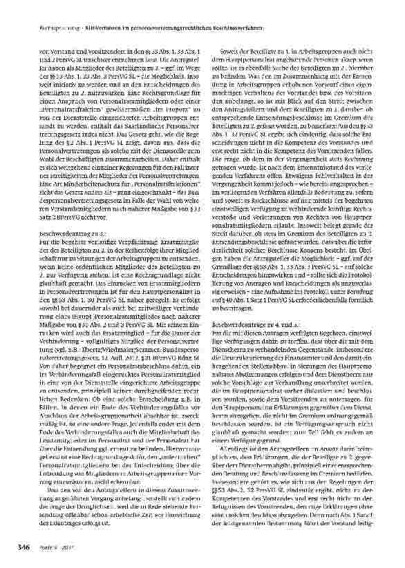 Vorschauseite 4: Eilt-Verfahren im personalvertretungsrechtlichen Beschlussverfahren