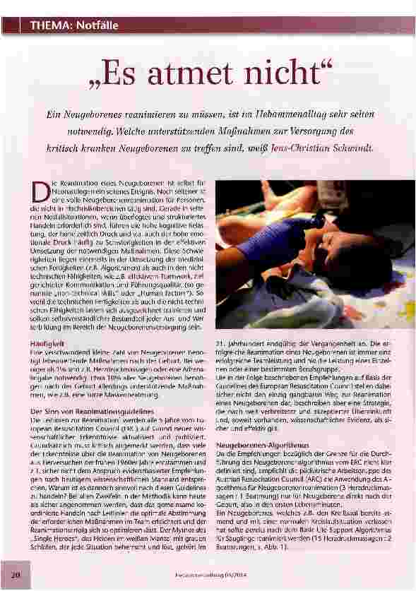 Vorschauseite 1: Es atmet nicht