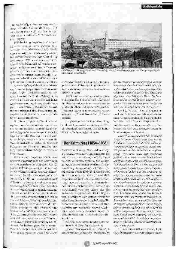 Vorschauseite 3: Zur Wiederentdeckung von Hygiene und Öffentlicher Gesundheit Florence Nightingale und die Krankenhaushygiene, Teil 1: Lebensdaten und Zeitereignisse