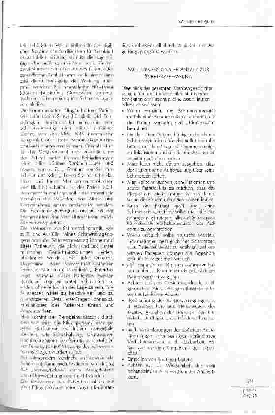 Vorschauseite 3: SCHMERZ IM ALTER