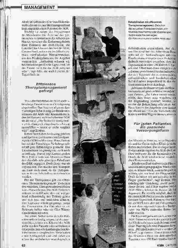 Vorschauseite 3: Rehabilitation: Alles aus einer Hand