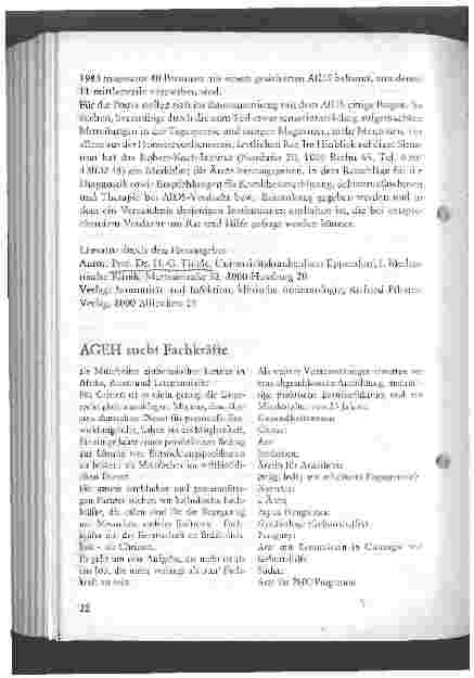 Vorschauseite 6: Erworbene Immundefizienz AIDS