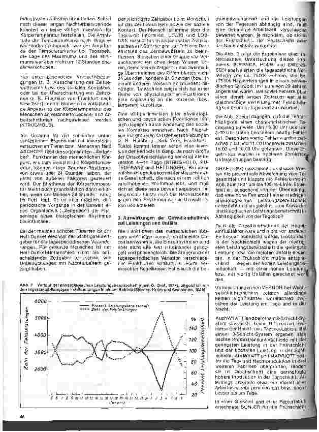 Vorschauseite 3: Arbeitsmedizin 10. Folge: Problematik der Nachtund Schichtarbeit