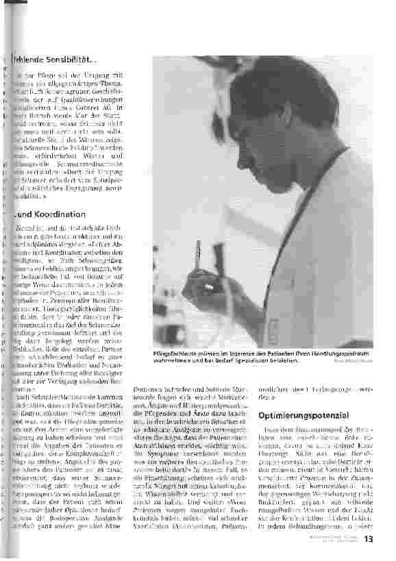 Vorschauseite 4: Mein Sohn stöhnte und heulte vor Schmerz Analgesie