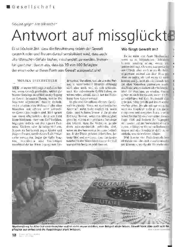 Vorschauseite 1: Antwort auf missglückte Beziehung