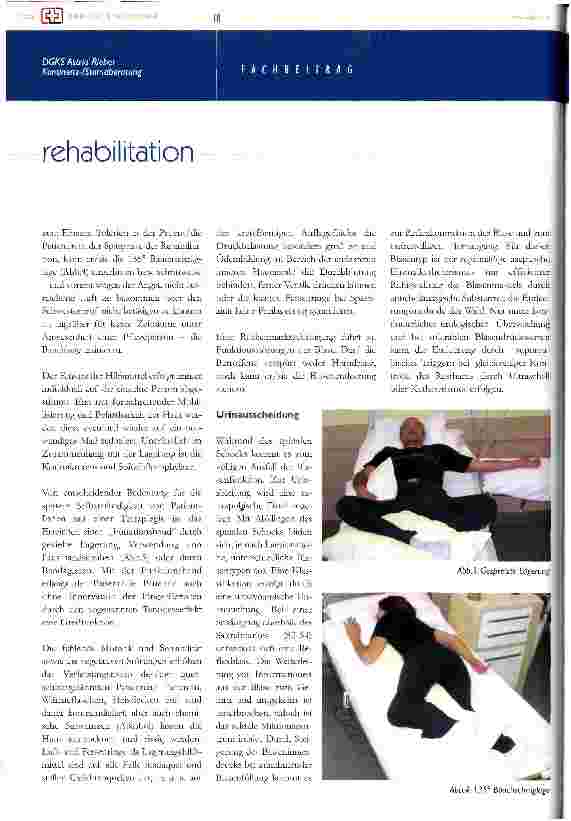 Vorschauseite 2: Rehabilitation von Menschen mit Querschnittlähmung