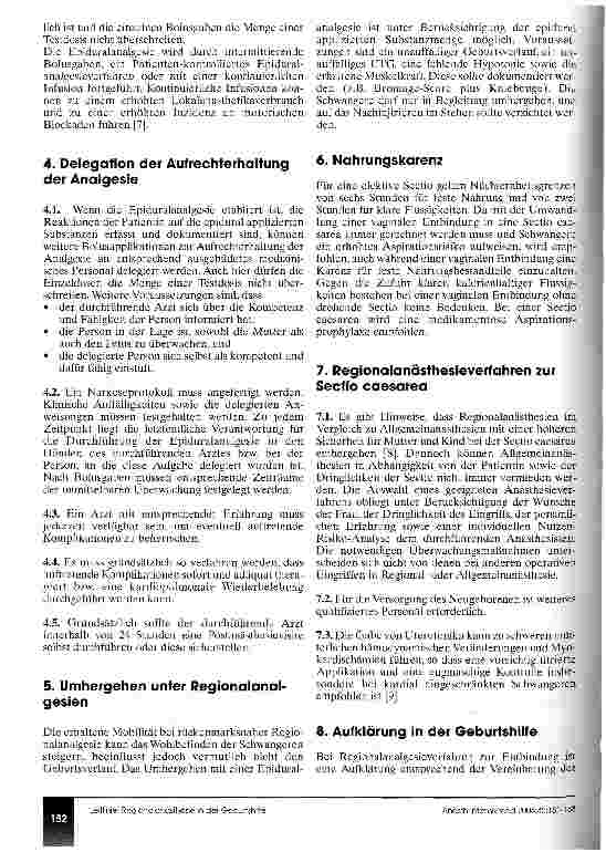 Vorschauseite 2: Durchführung von Regionalanästhesien in der Geburtshilfe