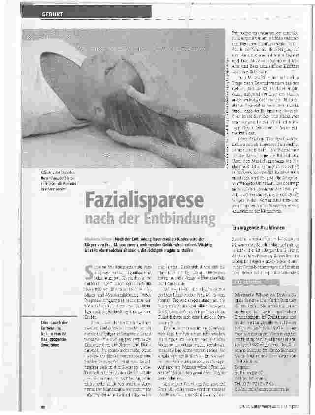 Vorschauseite 1: Fazialisparese nach der Entbindung