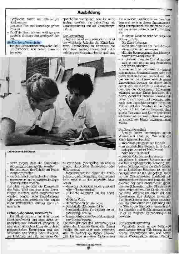 Vorschauseite 2: Heraus aus der Isolation! Die Rolle der Klinik-Lehrerin